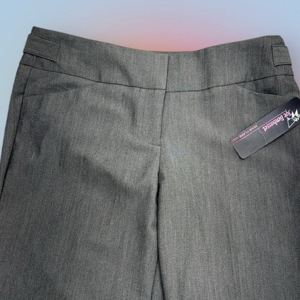 JOE BENBASSET Women’s 5 (juniors) Gray SEMI FLARE LEG Dress Pant